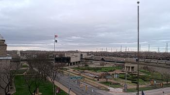 Weather camera view of City of Gary.