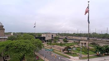Weather camera view of City of Gary.