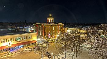 Weather camera view of City of Woodstock.