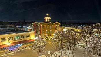 Weather camera view of City of Woodstock.