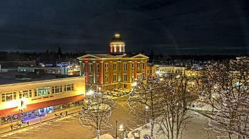 Weather camera view of City of Woodstock.