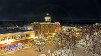 Weather camera view of City of Woodstock.
