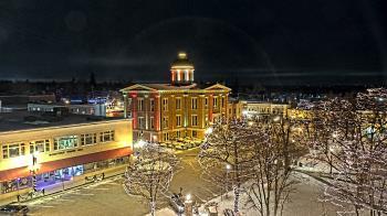 Weather camera view of City of Woodstock.