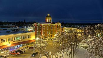 Weather camera view of City of Woodstock.