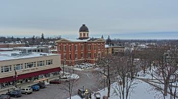 Weather camera view of City of Woodstock.