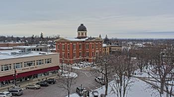 Weather camera view of City of Woodstock.
