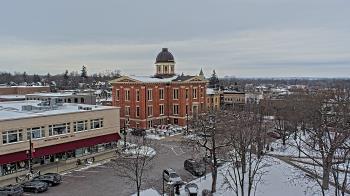 Weather camera view of City of Woodstock.