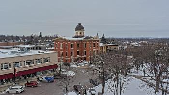 Weather camera view of City of Woodstock.