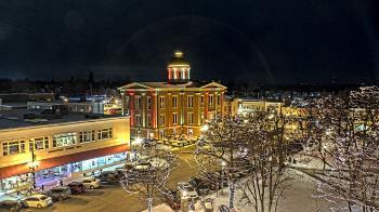 Weather camera view of City of Woodstock.