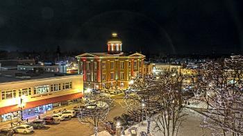 Weather camera view of City of Woodstock.