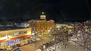 Weather camera view of City of Woodstock.