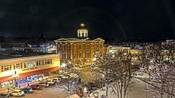 Weather camera view of City of Woodstock.