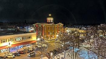 Weather camera view of City of Woodstock.
