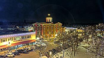 Weather camera view of City of Woodstock.