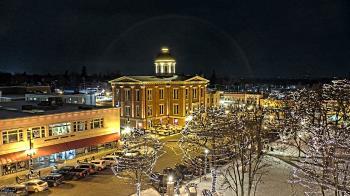 Weather camera view of City of Woodstock.