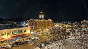 Weather camera view of City of Woodstock.