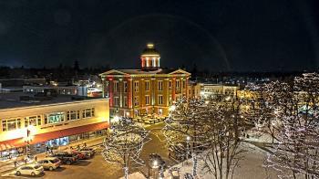 Weather camera view of City of Woodstock.