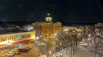 Weather camera view of City of Woodstock.