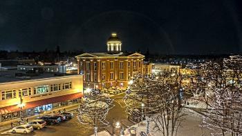 Weather camera view of City of Woodstock.