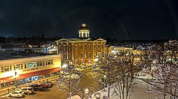 Weather camera view of City of Woodstock.
