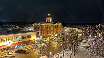 Weather camera view of City of Woodstock.