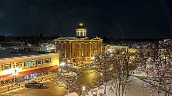 Weather camera view of City of Woodstock.