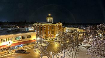 Weather camera view of City of Woodstock.