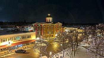 Weather camera view of City of Woodstock.