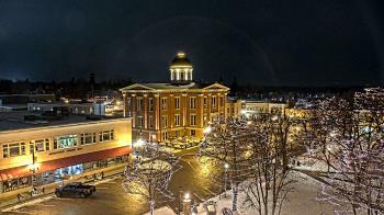 Weather camera view of City of Woodstock.