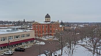 Weather camera view of City of Woodstock.