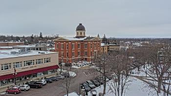 Weather camera view of City of Woodstock.