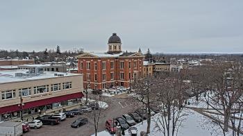 Weather camera view of City of Woodstock.