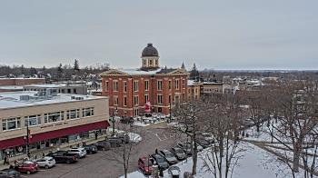 Weather camera view of City of Woodstock.