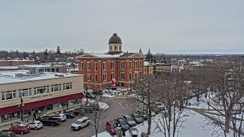Weather camera view of City of Woodstock.