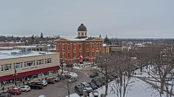 Weather camera view of City of Woodstock.