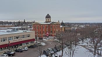 Weather camera view of City of Woodstock.