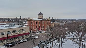 Weather camera view of City of Woodstock.