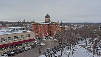 Weather camera view of City of Woodstock.