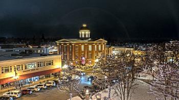 Weather camera view of City of Woodstock.