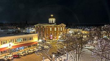 Weather camera view of City of Woodstock.