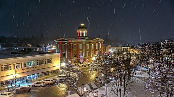 Weather camera view of City of Woodstock.
