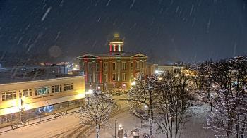 Weather camera view of City of Woodstock.