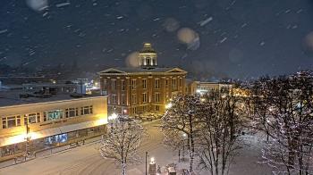 Weather camera view of City of Woodstock.