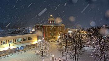 Weather camera view of City of Woodstock.