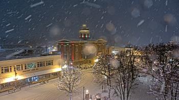 Weather camera view of City of Woodstock.