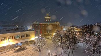 Weather camera view of City of Woodstock.