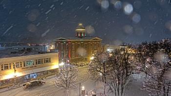 Weather camera view of City of Woodstock.