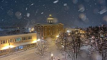 Weather camera view of City of Woodstock.