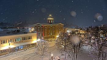 Weather camera view of City of Woodstock.