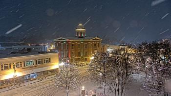 Weather camera view of City of Woodstock.